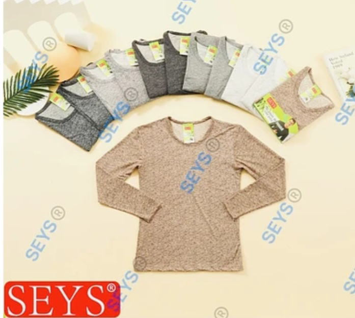 Camiseta de varón bambú con polar, talla y color surtido