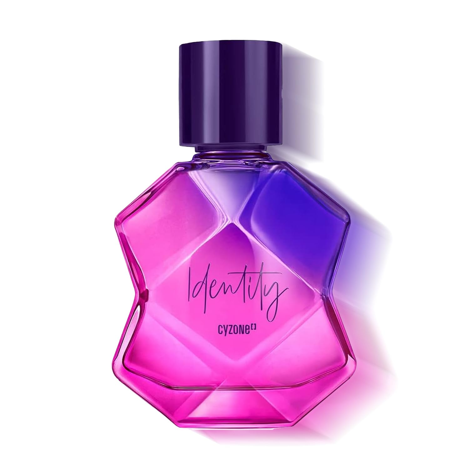 CYZONE - Identity Perfume 50 ml, para Mujer, Fresco y Larga Duración, Familia Olfativa Frutal, Perfume Femenino, Moderno y Único, de Muy Alta Concentración, Notas de Jazmín y Sándalo
