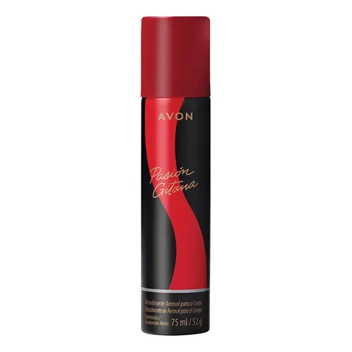 Des. En aerosol para el cuerpo PASION GITANA de 75 ml de avon