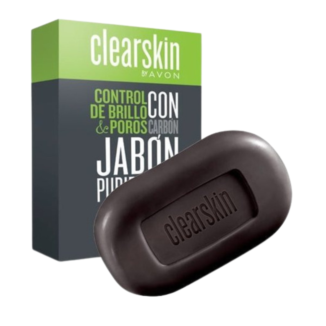 Jabon purificante con carbón clearskin de avon