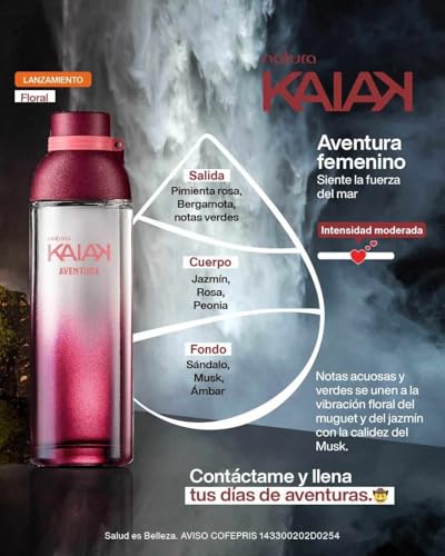 Kaiak Eau de Toilette Femenina Aventura 100ml